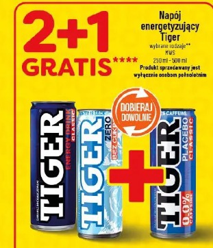 Napój energetyzujący Tiger