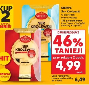 Sierpc Ser Królewski w plastrach