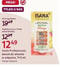 Isana Professional, serum do włosów w ampułce