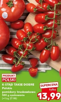 K-Stąd Takie Dobre Polskie pomidory truskawkowe