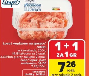 Łosoś wędzony na gorąco Simpl