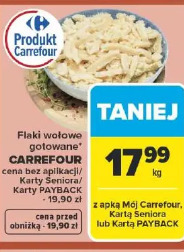 Carrefour flaki wołowe gotowane