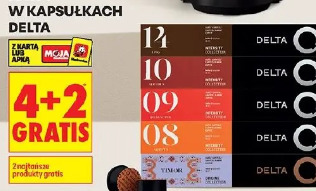 Kawy w kapsułkach Delta