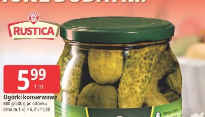 Ogórki konserwowe Rustica