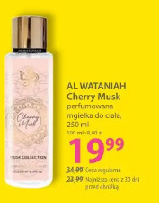 Al Wataniah Cherry Musk perfumowana mgiełka do ciała
