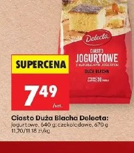 Ciasto Duża Blacha Delecta
