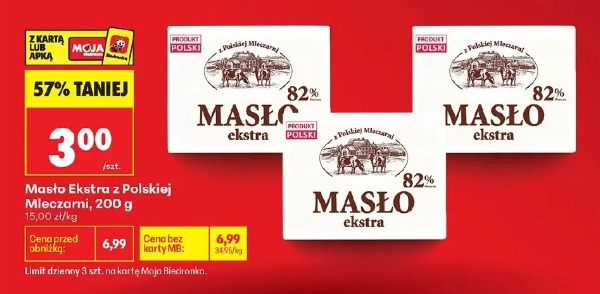 Masł ekstra 82%