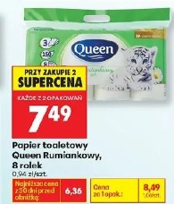 Papier toaletowy Queen Rumiankowy