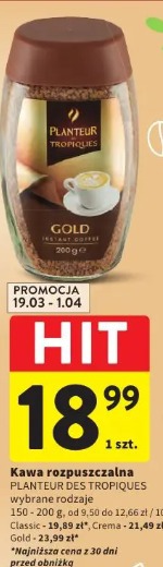 Kawa rozpuszczalna Planteur Des Tropiques