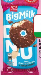 Lody na patyku Big Milk donut ciasteczko czekolada