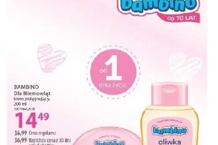 Bambino Dla Niemowląt krem pielęgnacyjny