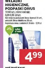 Wkładki higieniczne, podpaski Divus