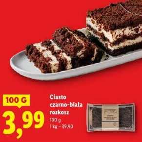 Ciasto czarno-biała rozkosz