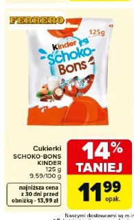 Cukierki SCHOKO-BONS KINDER