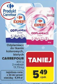 Carrefour expert odplamiacz do tkanin kolorowych, białych CARREFOUR