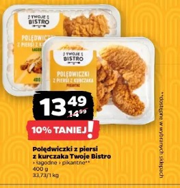 Polędwiczki z piersi z kurczaka Twoje Bistro łagodne, pikantne