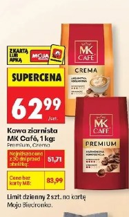 Kawa ziarnista MK Café Crema