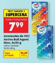 Zawieszka do WC Active Ball Agent Max