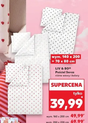 Liv & Boe Pościel Serca różne wzory i kolory
