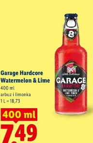 Garage Hardcore Watermelon & Lime arbuz i limonka