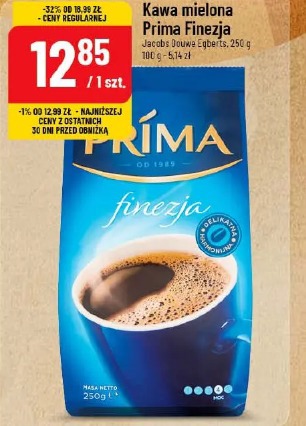 Kawa mielona Prima Finezja Jacobs Douwe Egberts