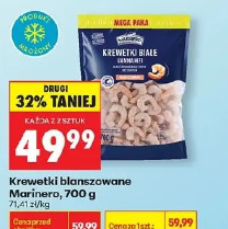 Krewetki blanszowane Marinero