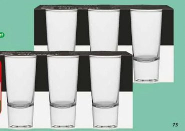 Komplet kieliszków do wódki