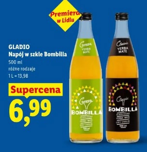 Gladio Napój w szkle Bombilla
