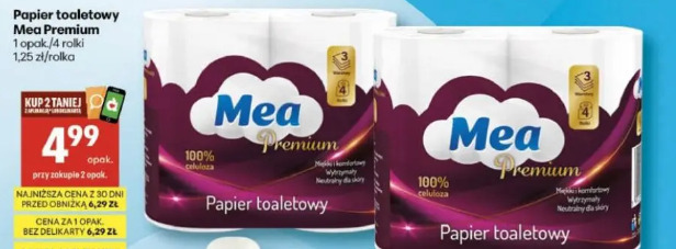 Papier toaletowy Mea Premium