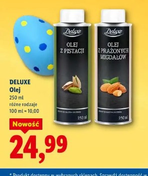 Deluxe Olej różne rodzaje