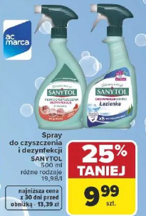 Sanytol spray do czyszczenia i dezynfekcji SANYTOL