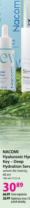 Nacomi Hyaluronic Hydra Key – Deep Hydration Serum serum do twarzy
