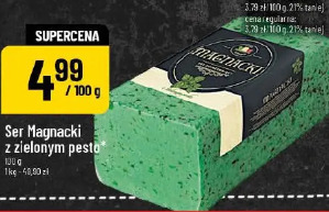 Ser Magnacki z zielonym pesto
