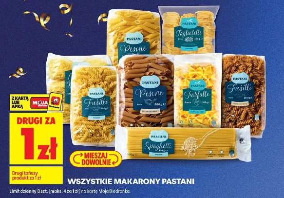 Wszystkie makarony Pastani