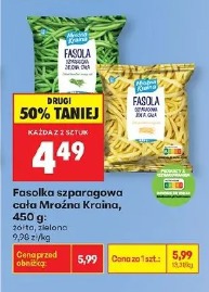 Fasolka szparagowa cała Mroźna Kraina