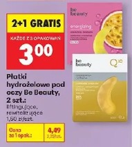 Płatki hydrożelowe pod oczy Be Beauty, 2 szt.