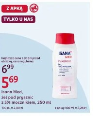 Isana Med, żel pod prysznic z 5% mocznikiem