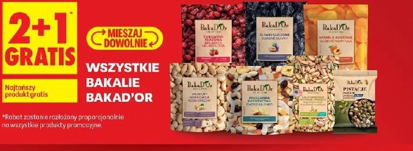 Wszystkie bakalie Bakad'or