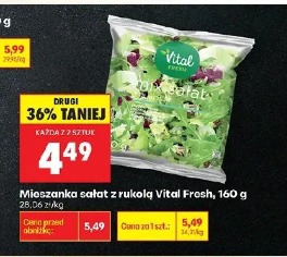 Mieszanka sałat z rukolą Vital Fresh