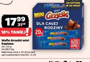 Wafle Grześki mini Goplana