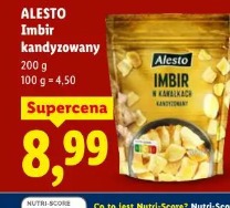 Alesto Imbir kandyzowany