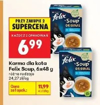 Karma dla kota Felix Soup, 6x48g