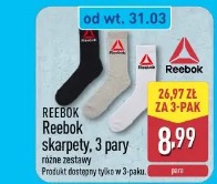 Reebok Reebok skarpety, 3 pary