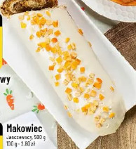 Makowiec pistacjowy z dekoracją Dakri