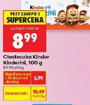 Ciasteczka Kinder Kinderini, 100 g
