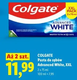Colgate Pasta do zębów Advanced White, XXL