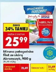 Miruna patagońska filet bez skóry Abramczyk