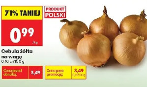 Cebula żółta na wagę