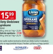 Filety śledziowe opiekane Lisner