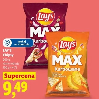 Lay's Max Karbowane serowa quesadilla
